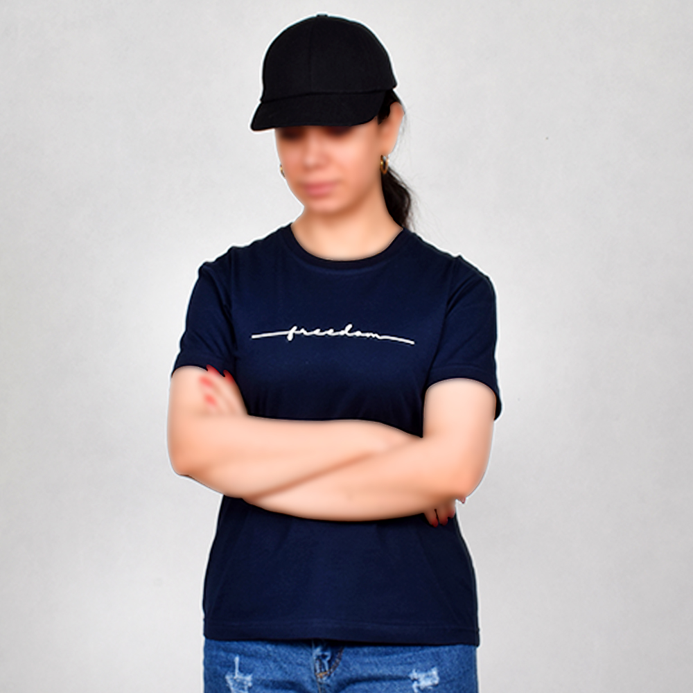 تیشرت زنانه چاپ دار