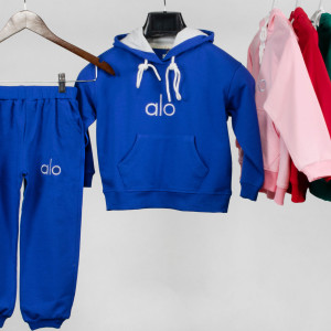 ست هودی و شلوار بچه گانه گلدوزی ALO