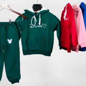 ست هودی و شلوار بچه گانه طرح DREAM